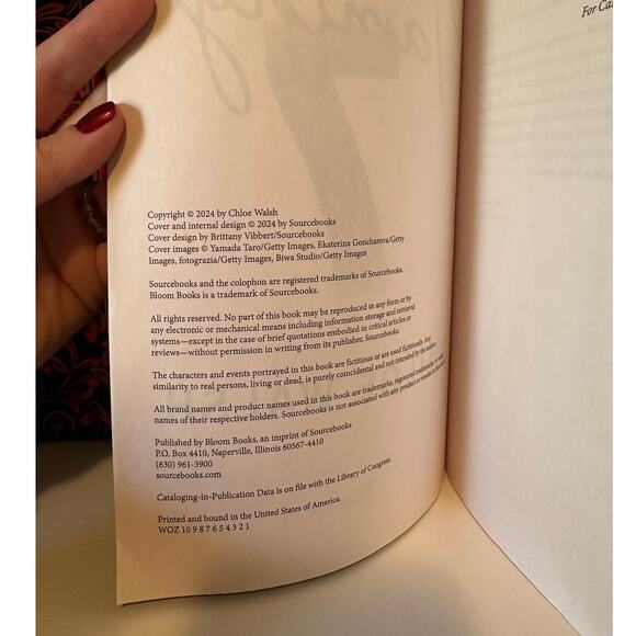 Taming By Chloe Walsh Boys Of Tommen #5 Paperback Book - Picture 7 of 8